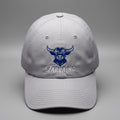Gray, White & Blue Highland Cow