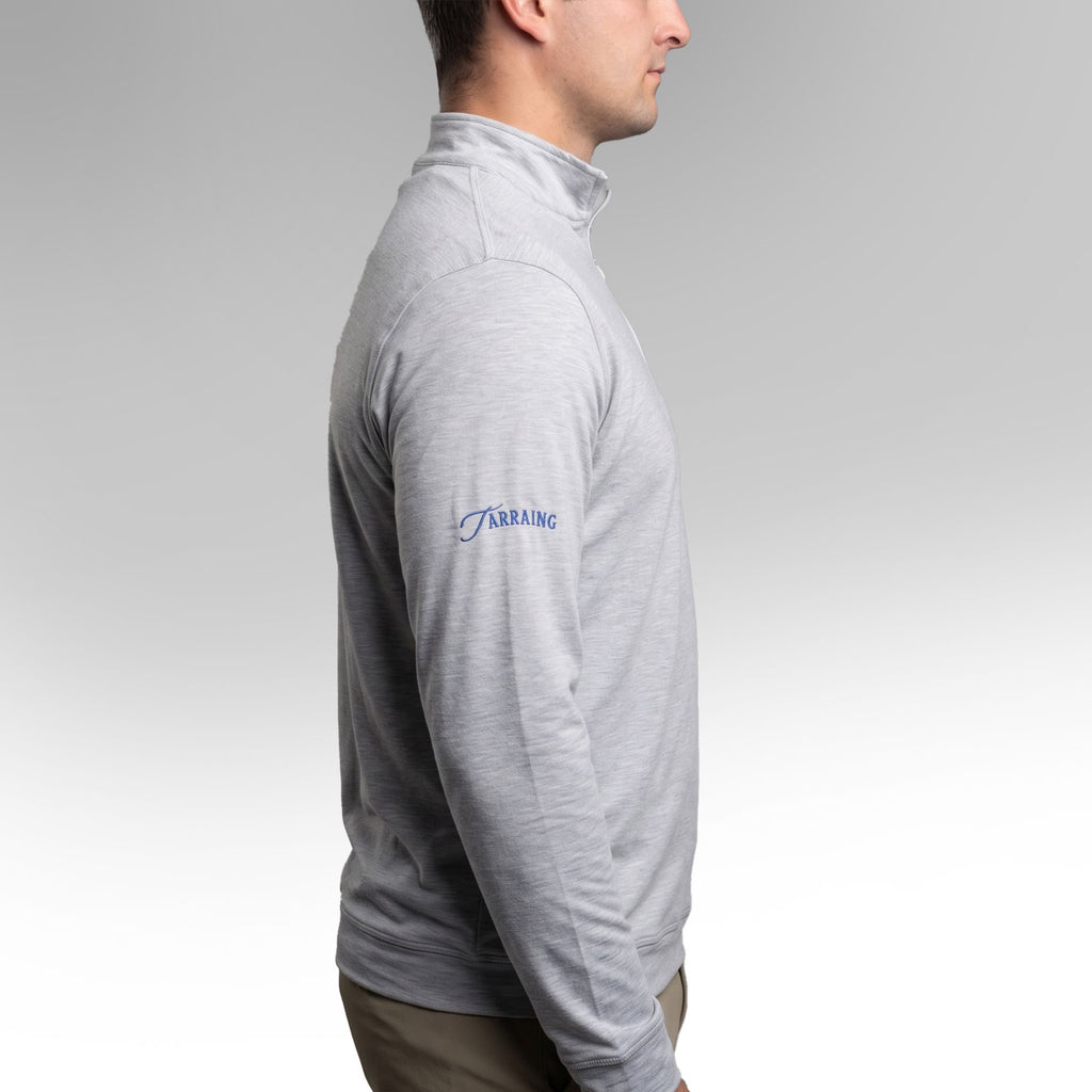 Heather Gray Quarter Zip Pullover