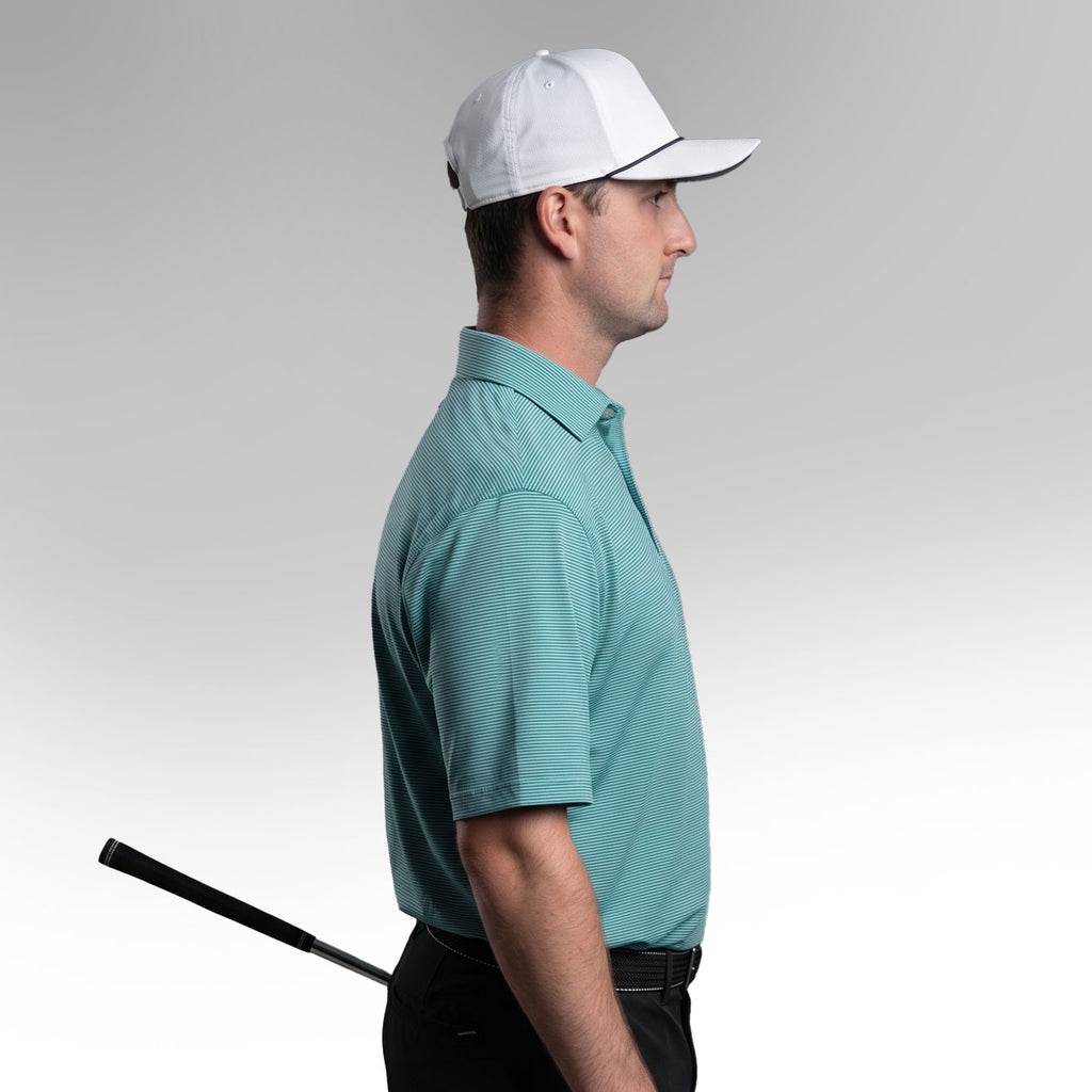 Lime/Seablue Polo