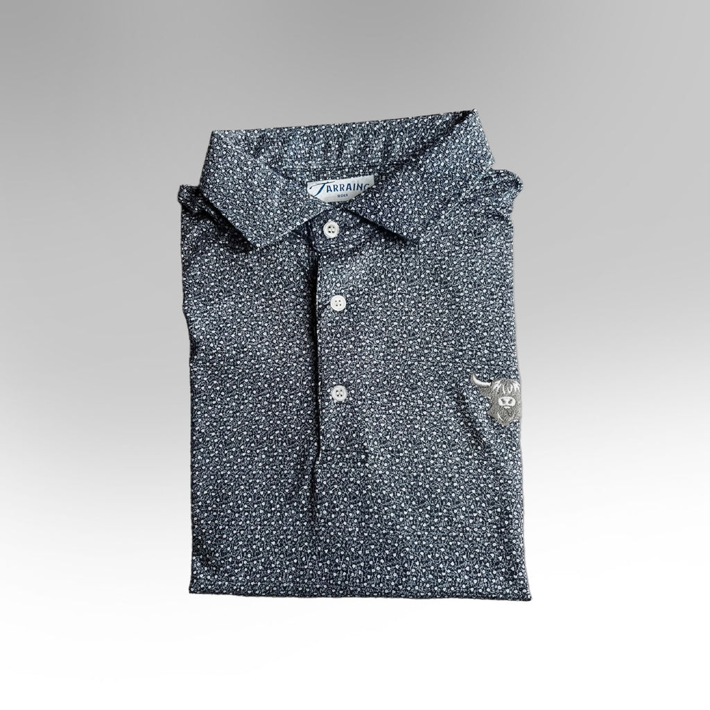 Navy/White Specs Polo