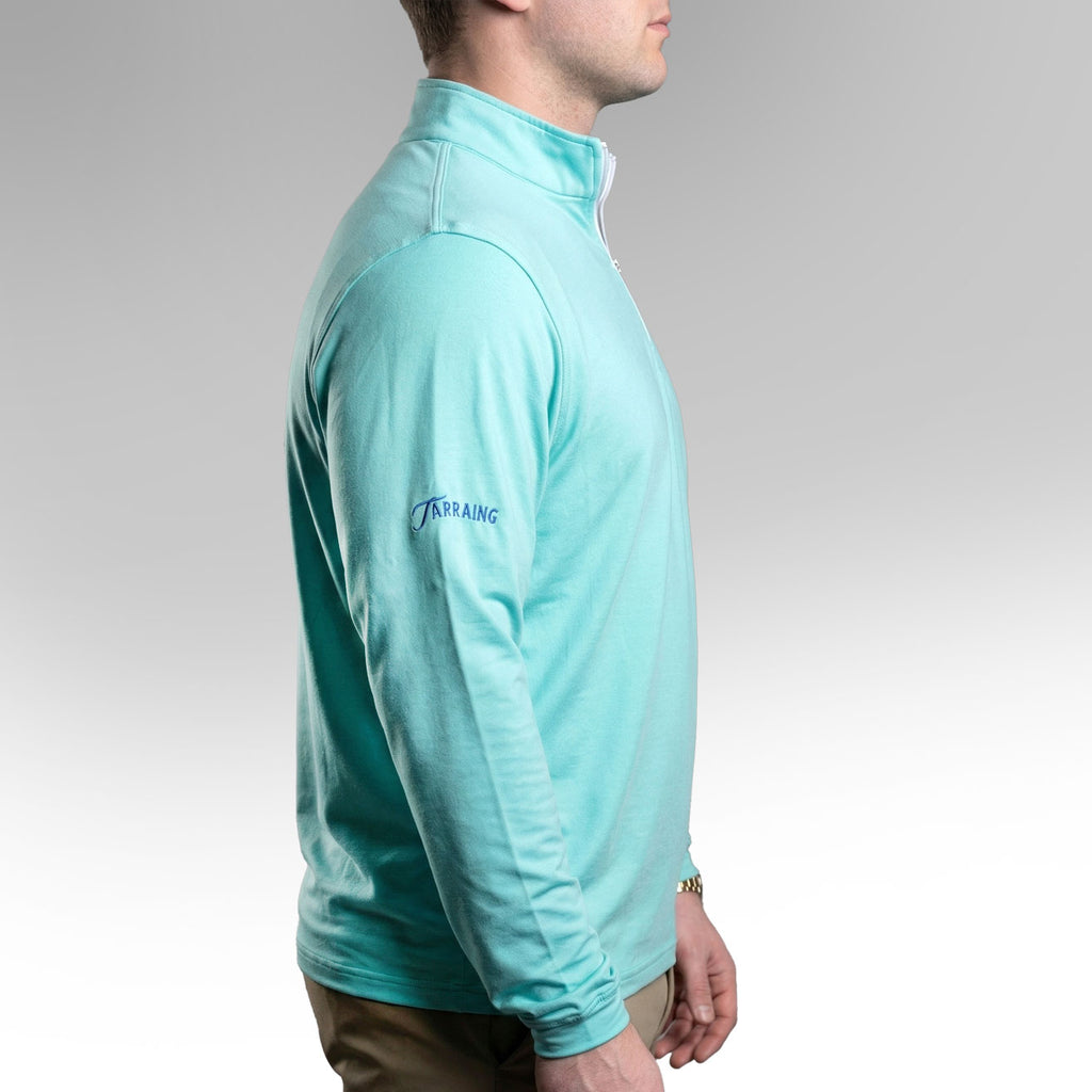 Mint Quarter Zip Pullover