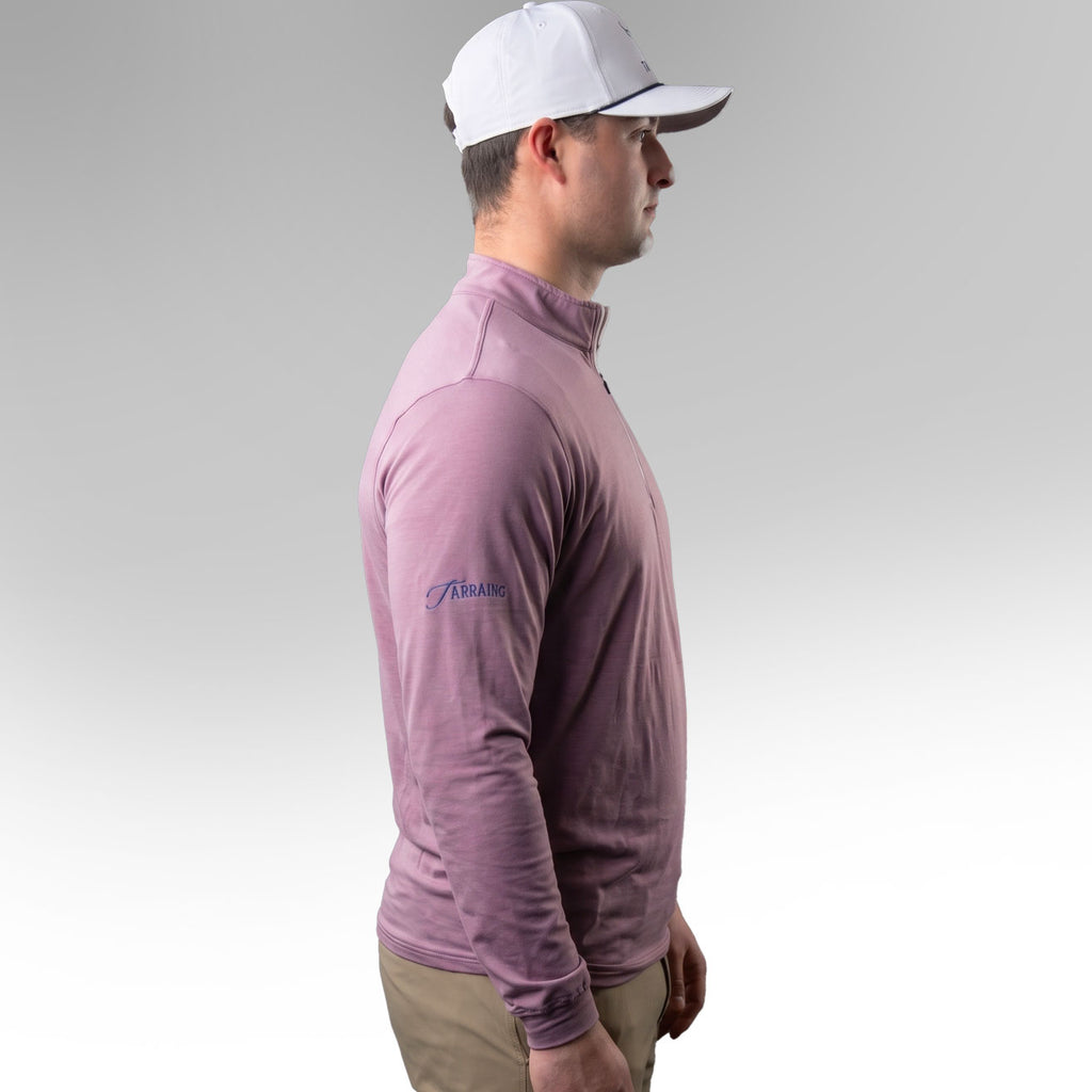 Scottish Thistle Quarter Zip Pullover