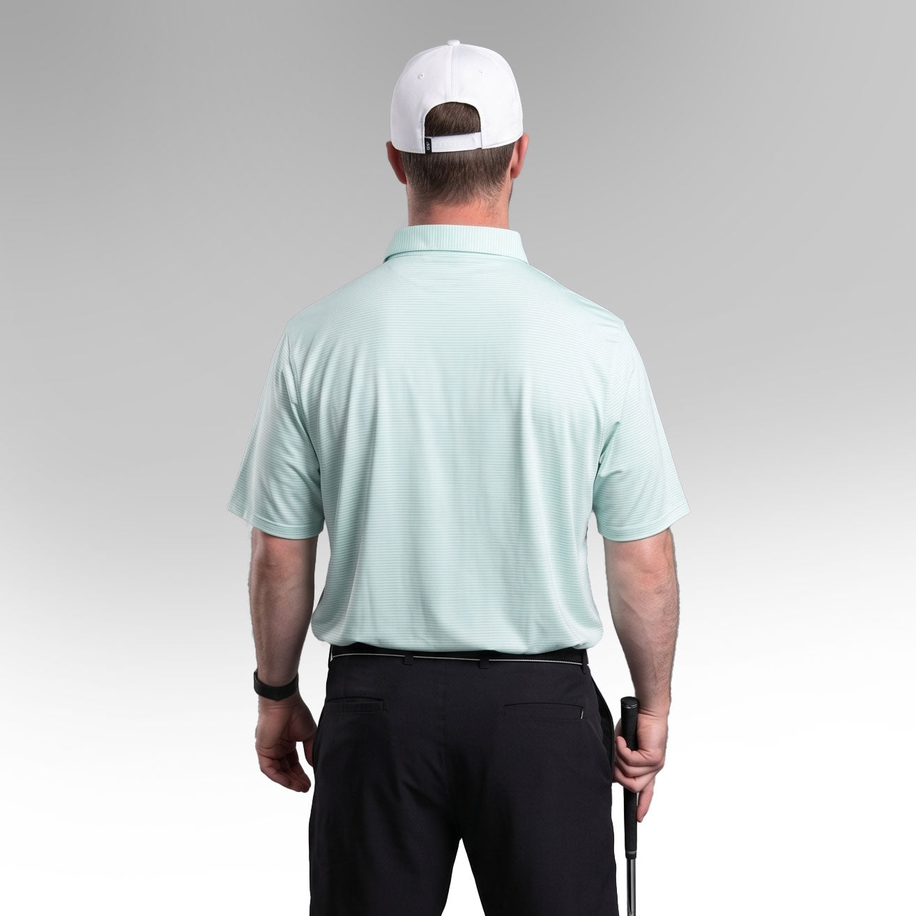 White/AquaPolo