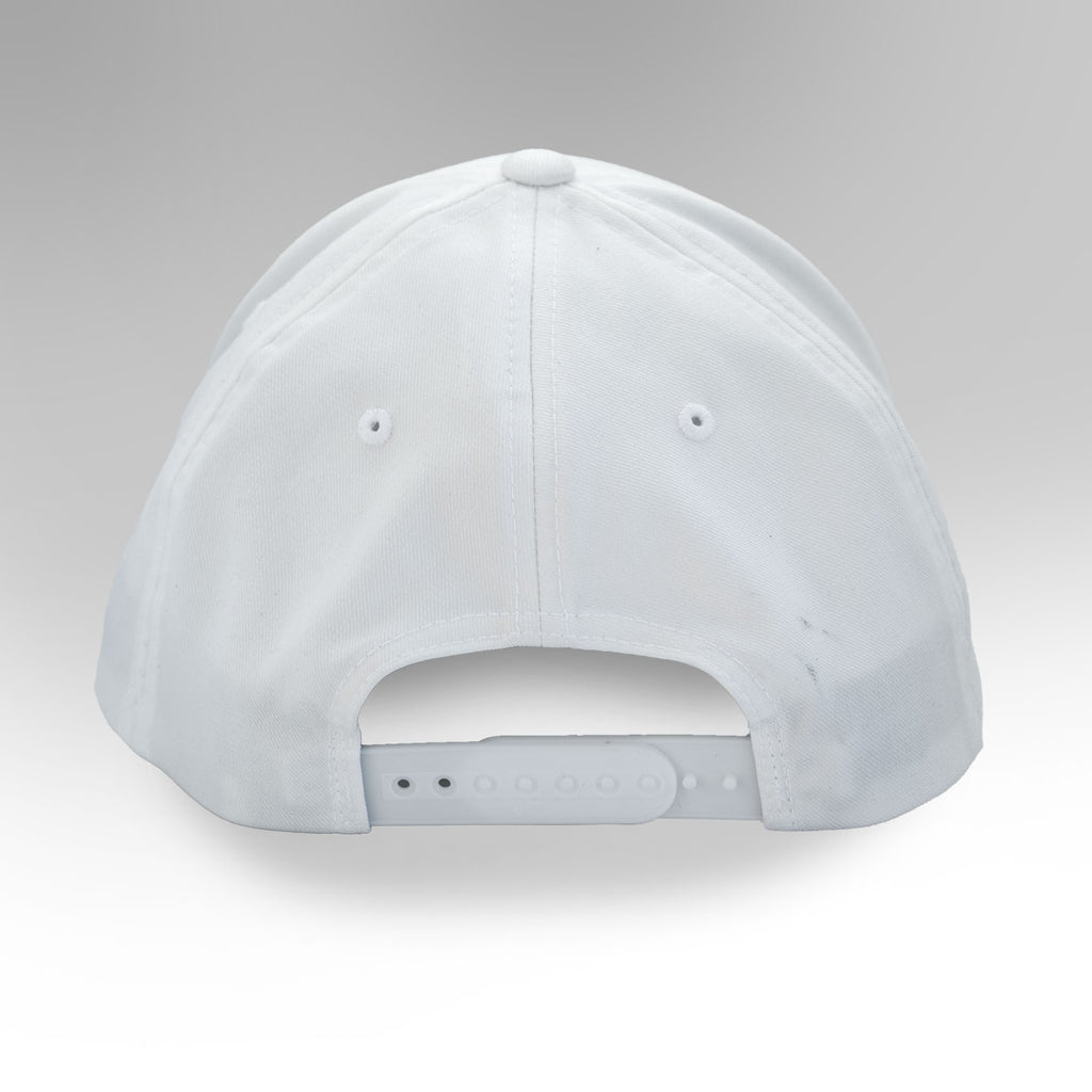 White Tarraing FlexFit NU Flag Hat