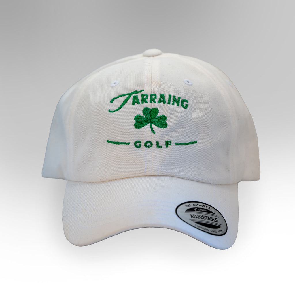 Tarraing Shamrock Dad Hat - White