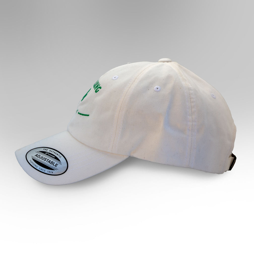 Tarraing Shamrock Dad Hat - White