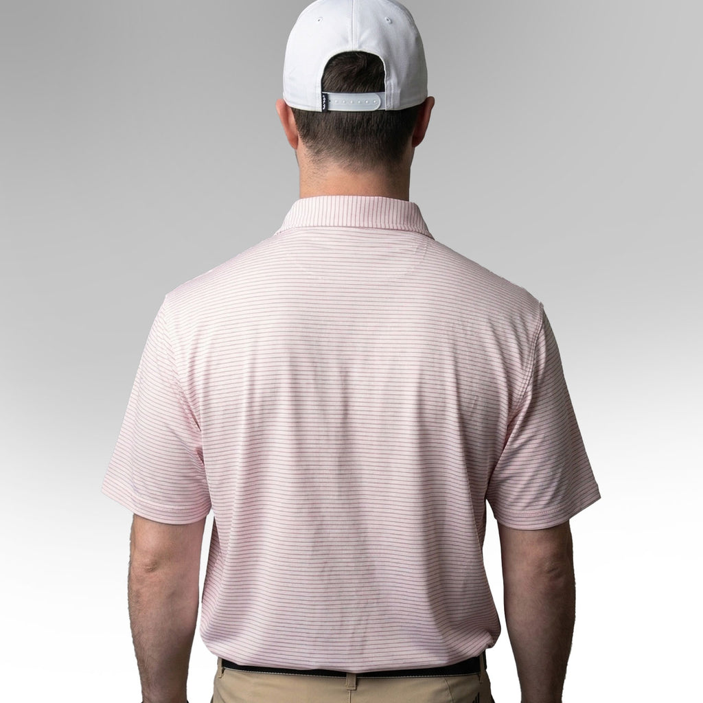Orange/White Polo