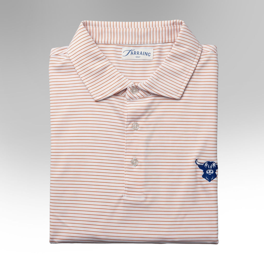 Orange/White Polo